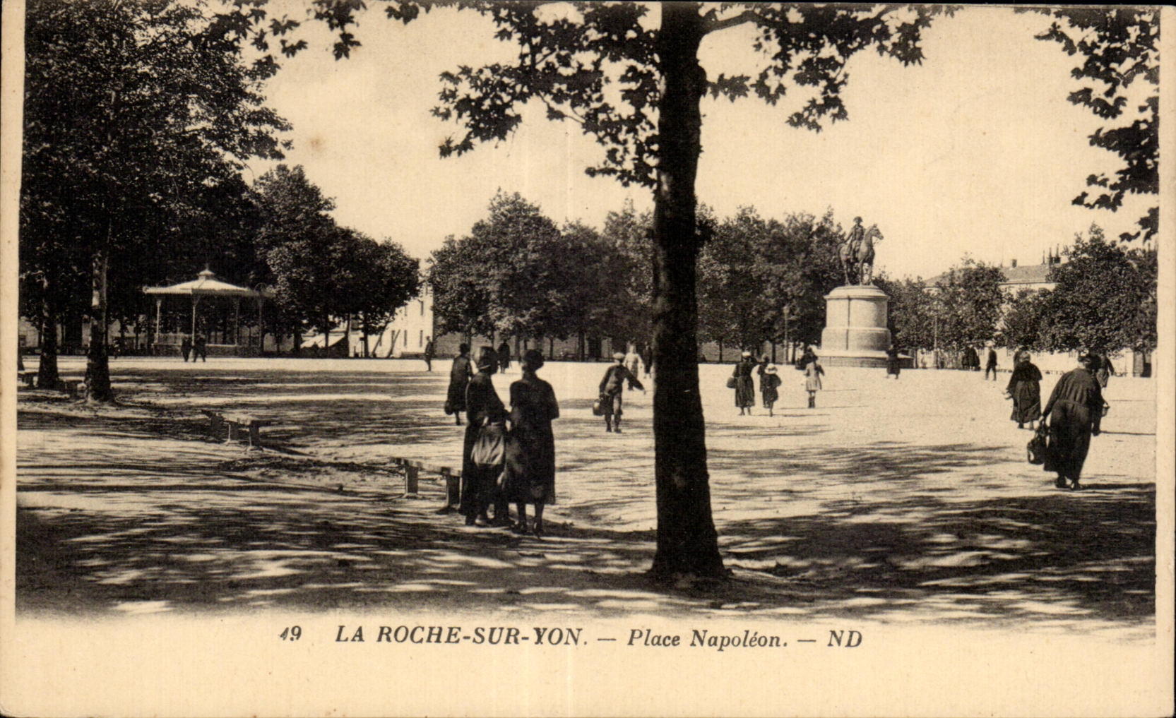 CPA the Rock On Yon Places Napoleon