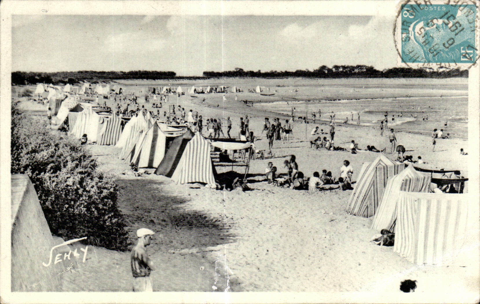CPA La Tranche Sur Mer La plage