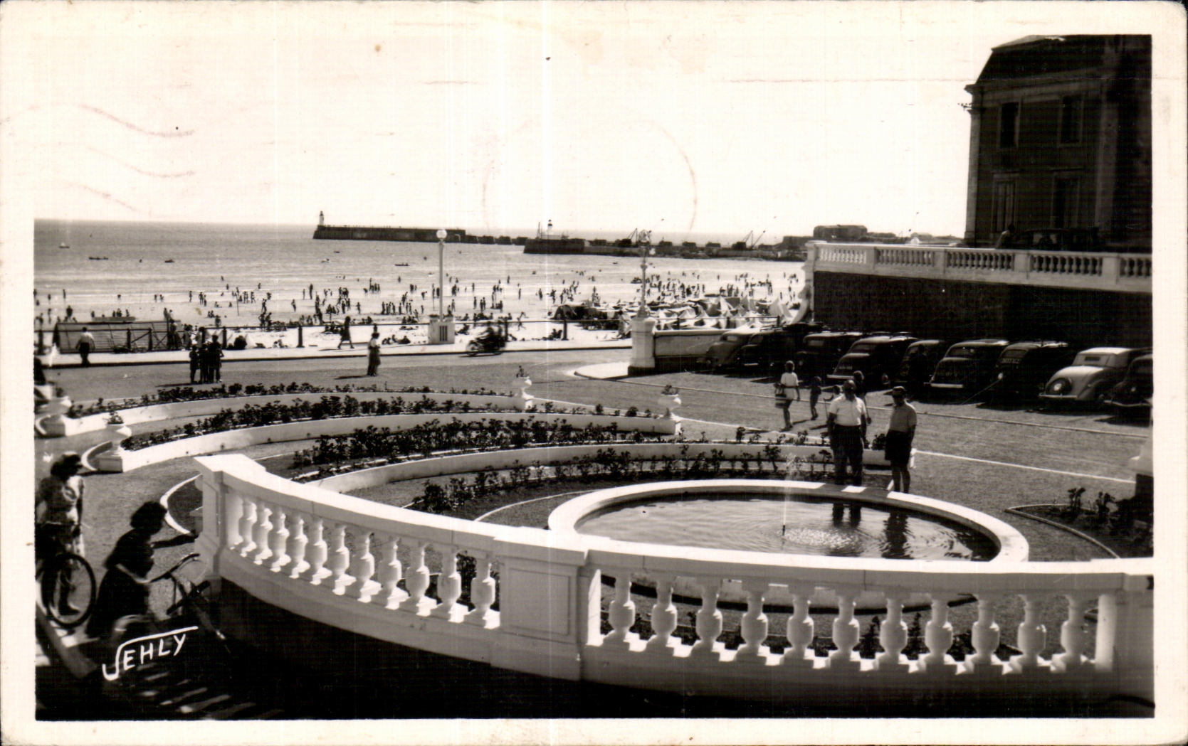 CPA enarena la explanada del olonne del paladar