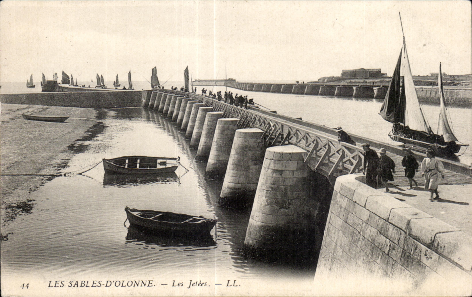 CPA enarena el olonne toda la correspondencia de los paises extranjeros N Acceplent no con el recto