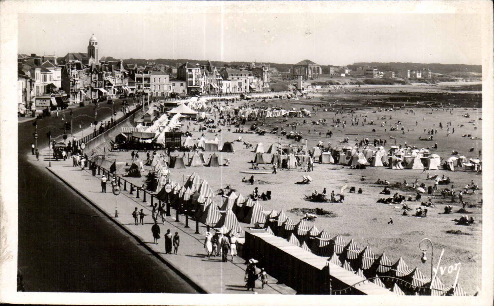 CPA enarena las arenas Olonne de Olonne la playa