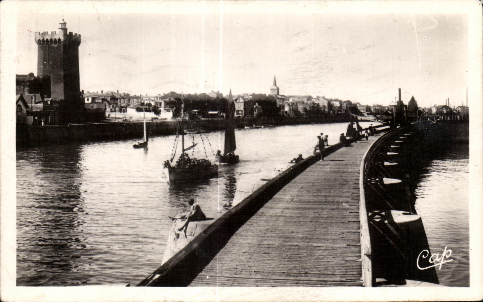 CPA enarena Olonne el canal y la torre Arundel