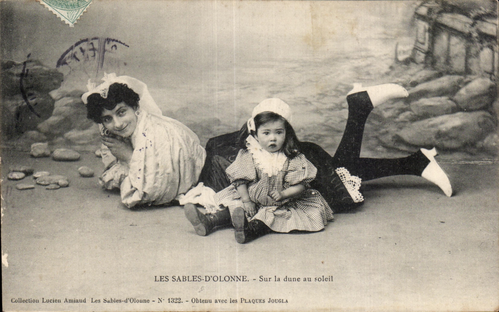 CPA Sands Olonne On the dune with the sun