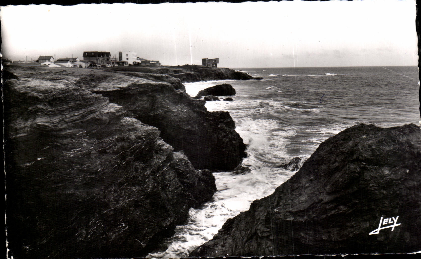 CPA Entre Croix de Vie et Sion (Vendee) La Corniche vendeenne
