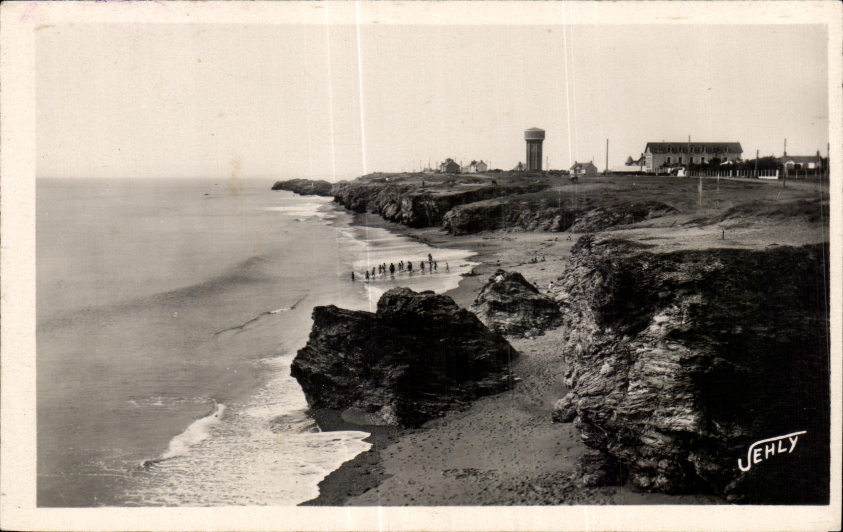 CPA Croix de Vie Sion (Vendee) La Corniche