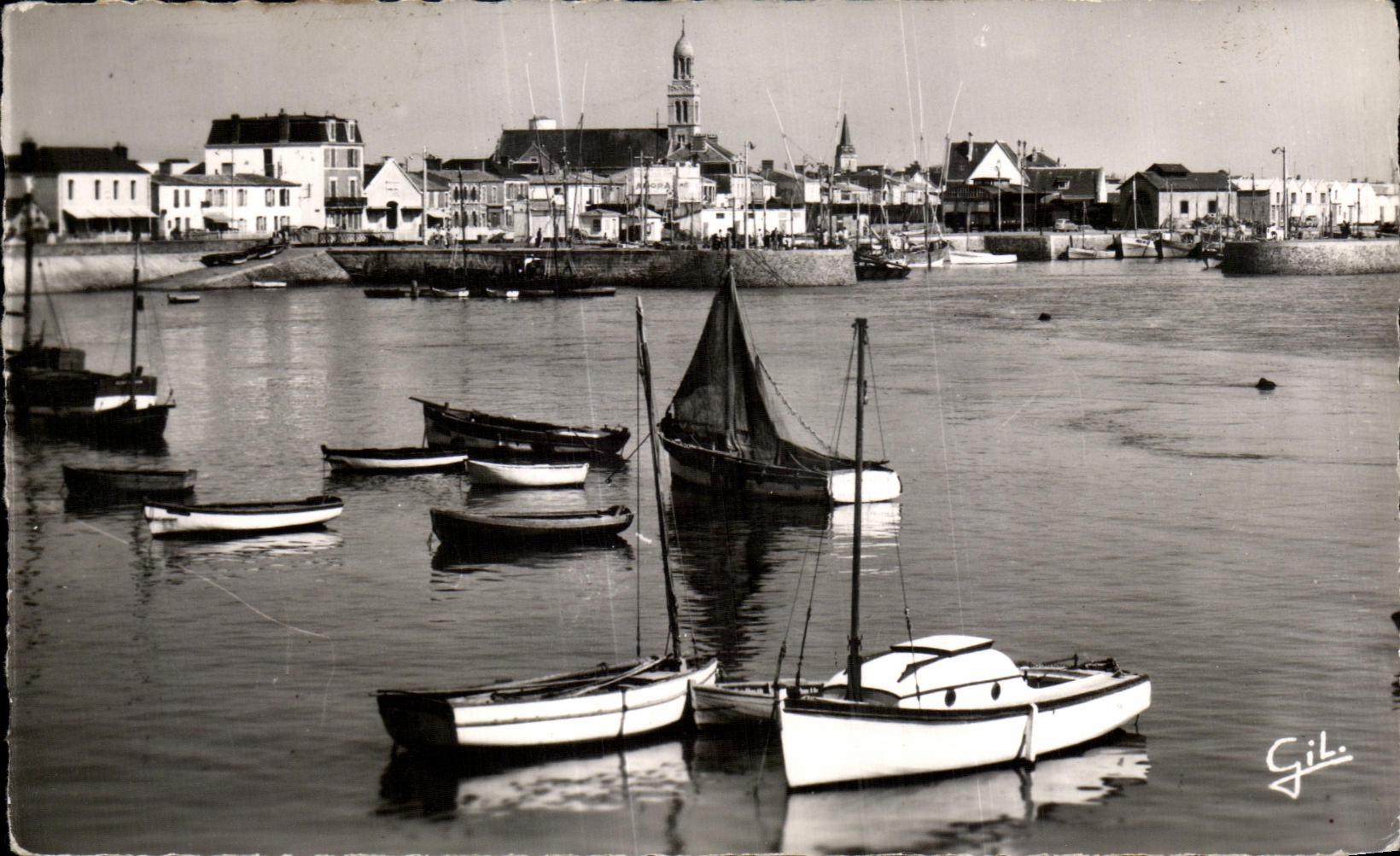 CPA Croix De Vie (Vendee) Vue du Port