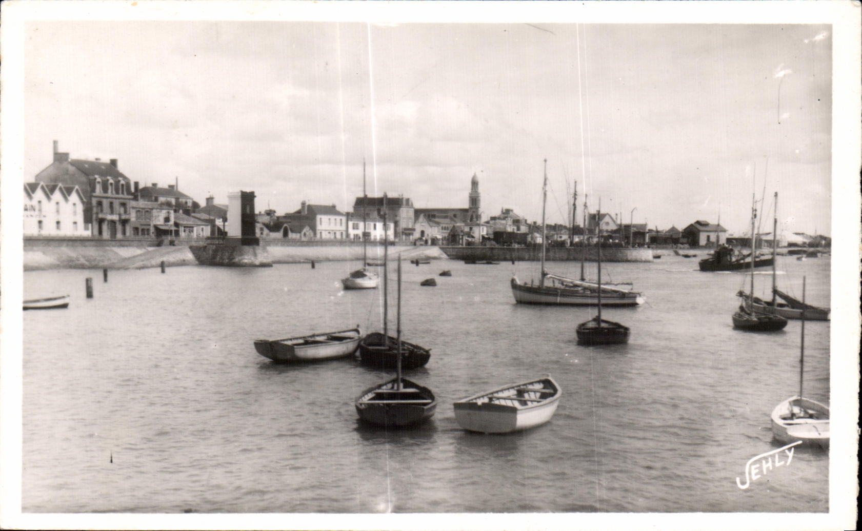 CPA Port de Croix de Vie (Vendee)