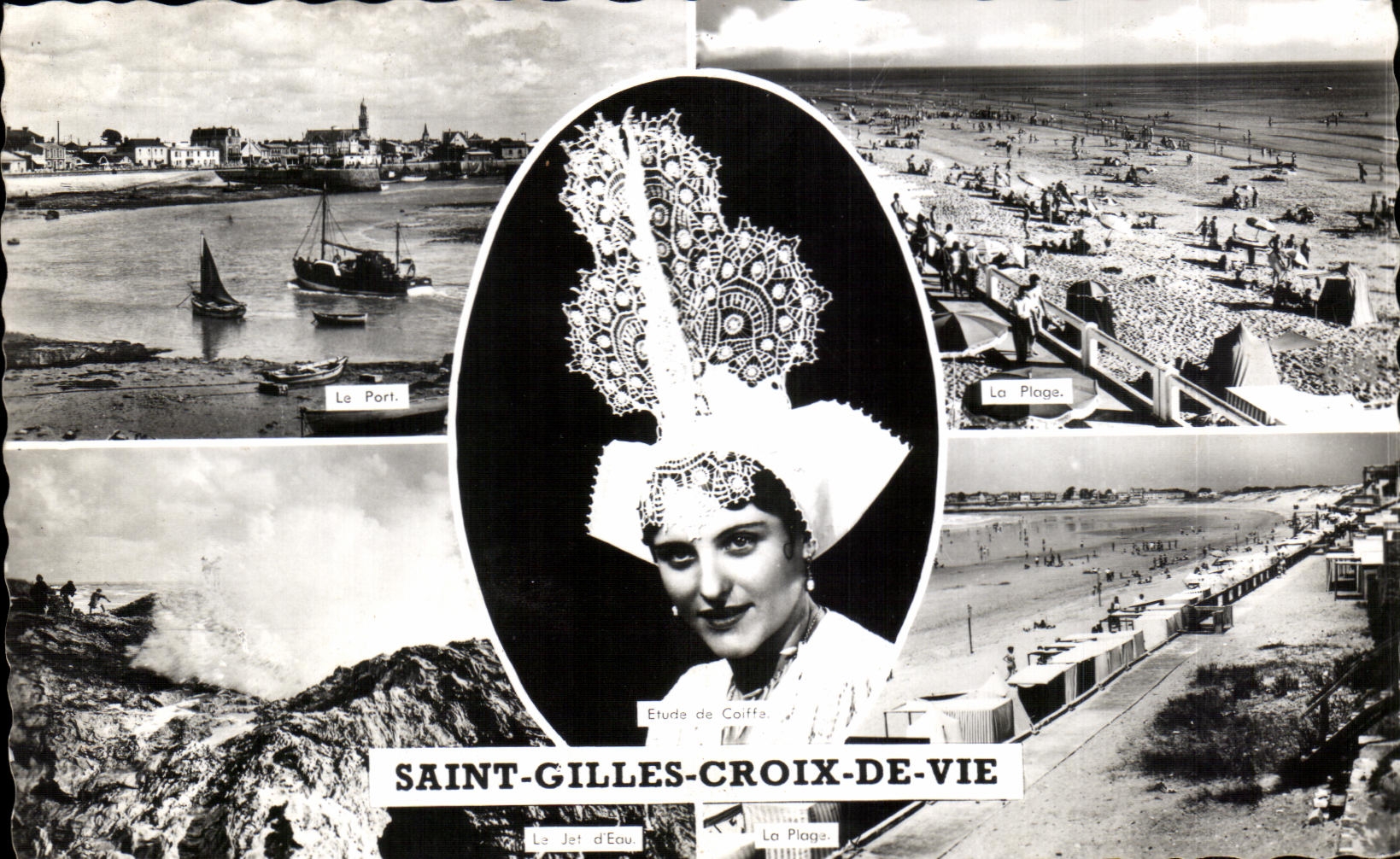 CPA Saint gilles croix de vle