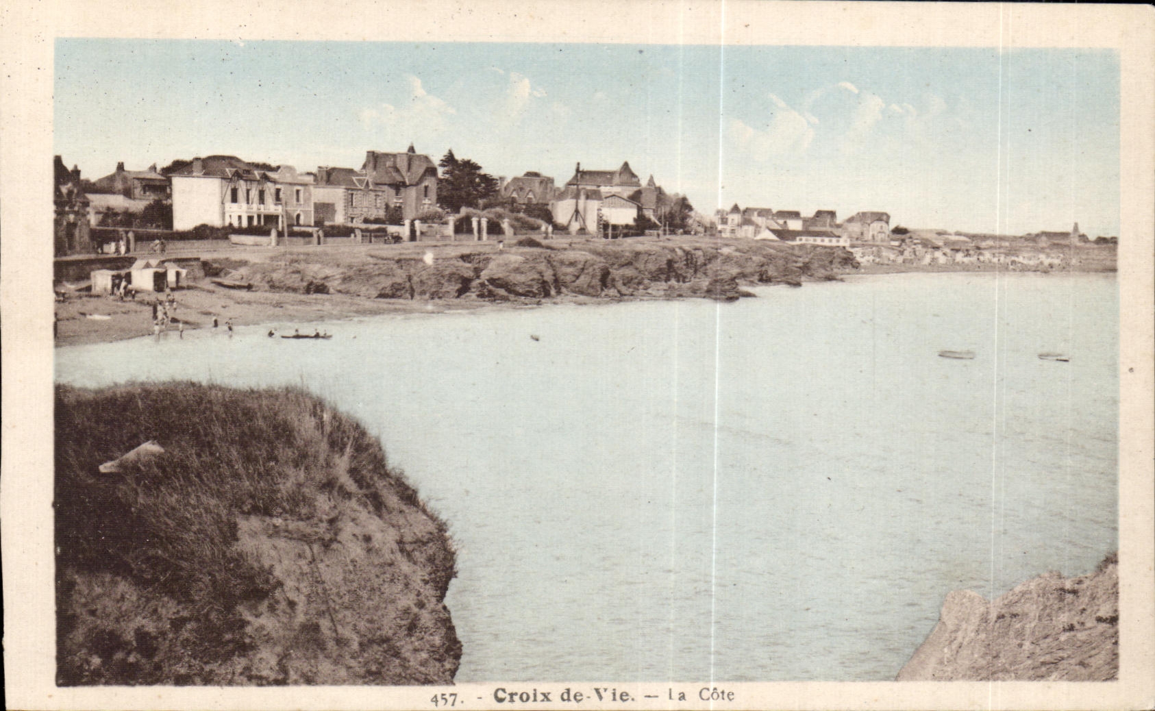 CPA Croix de vle la cote