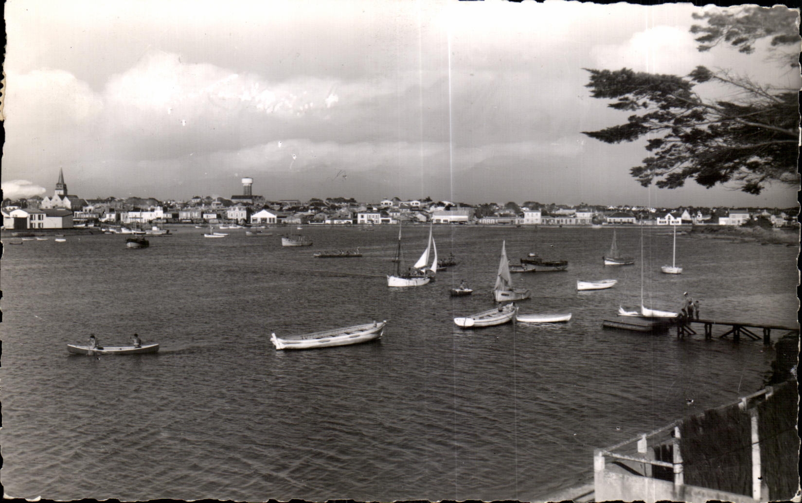 CPA Saint gilles sur vie vendee Un joli site