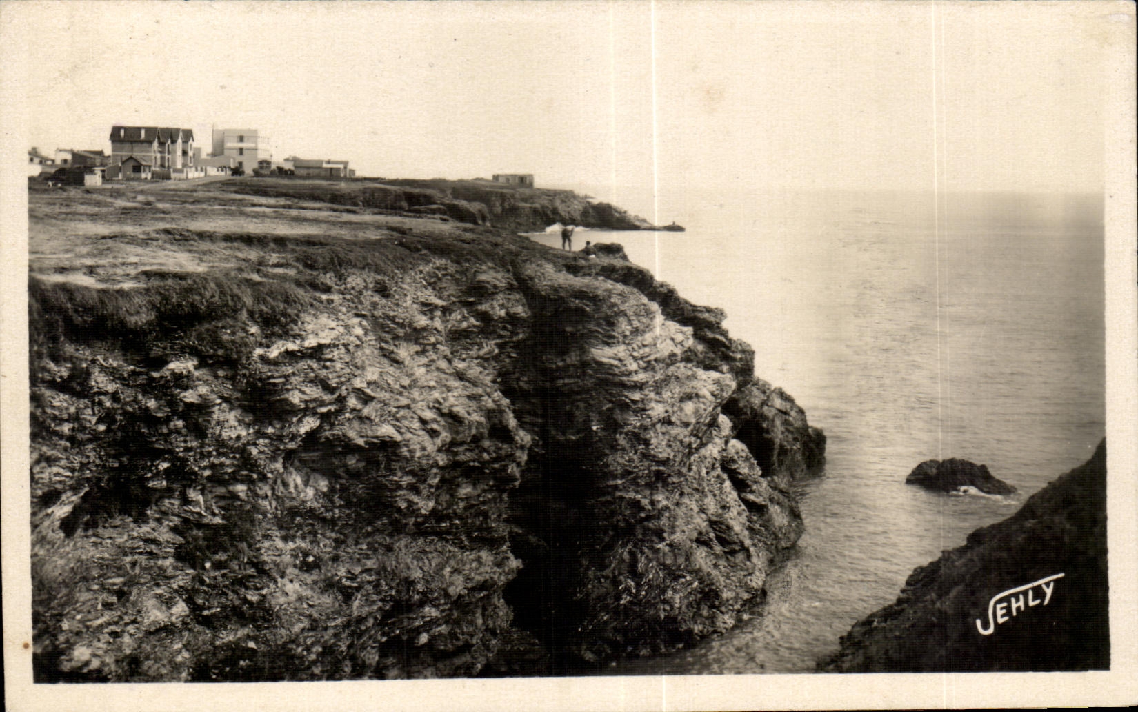 CPA Croix de vle la corniche vendeenne