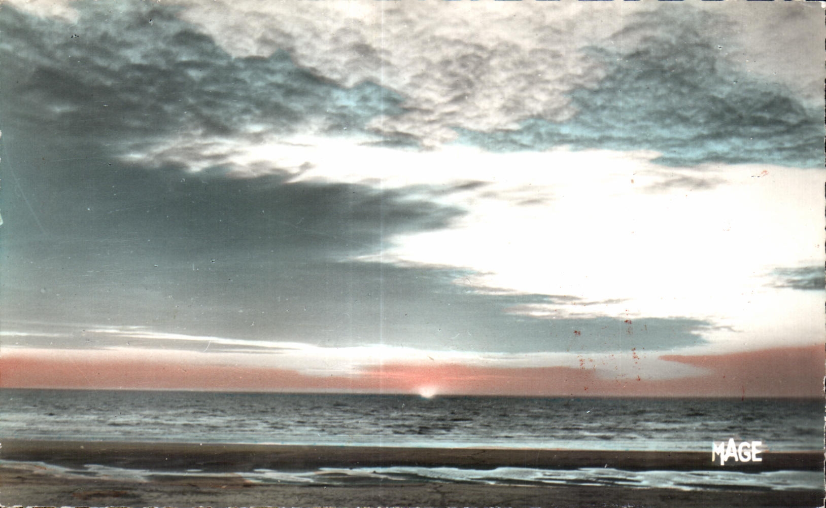 CPA Quend Plage the Pines Summons Sunset