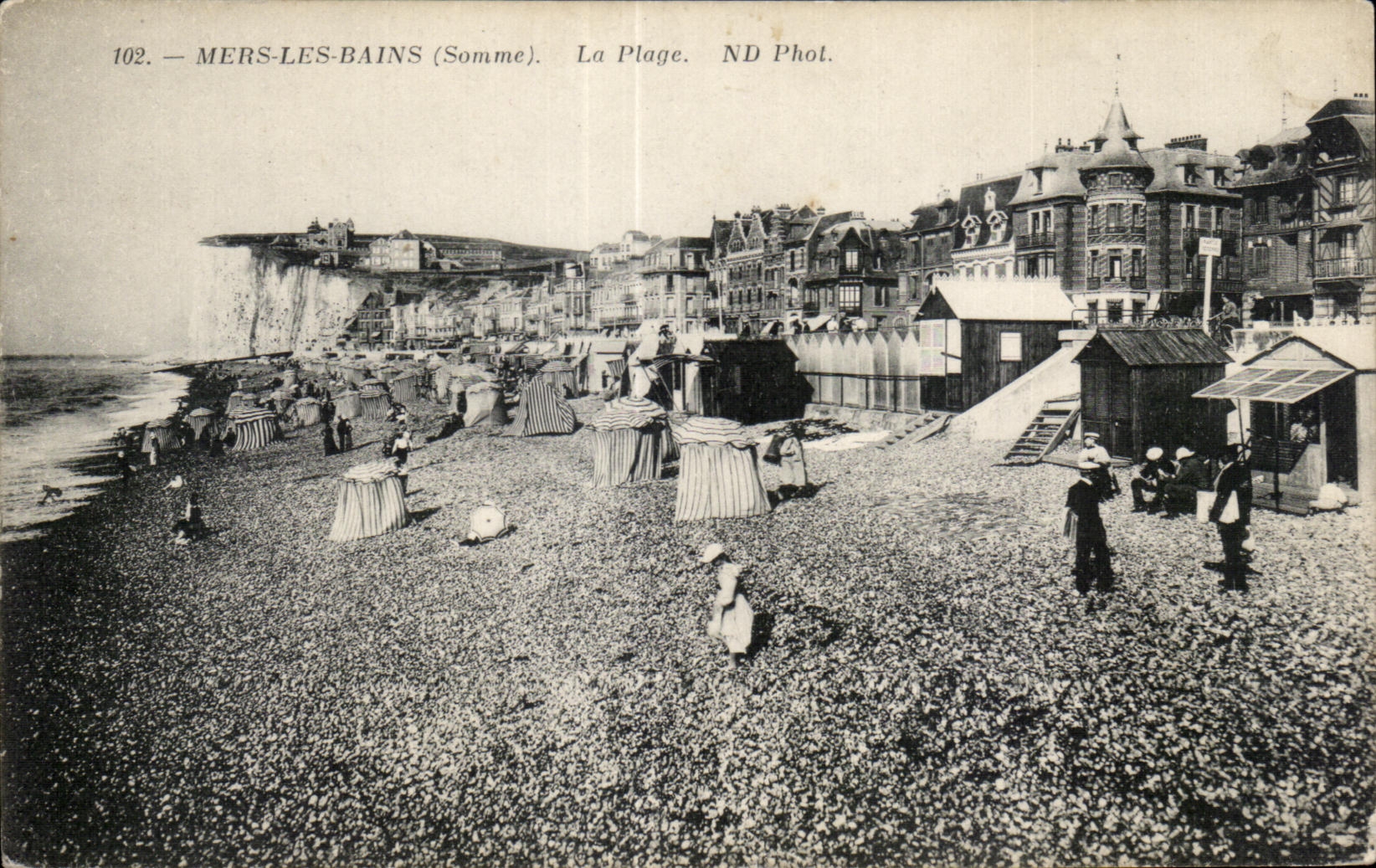 CPA Mers Les Bains Somme La Plage