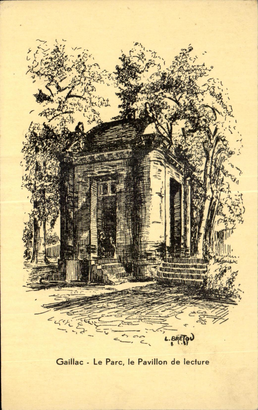 CPA Gaillac the Park the House of Reading