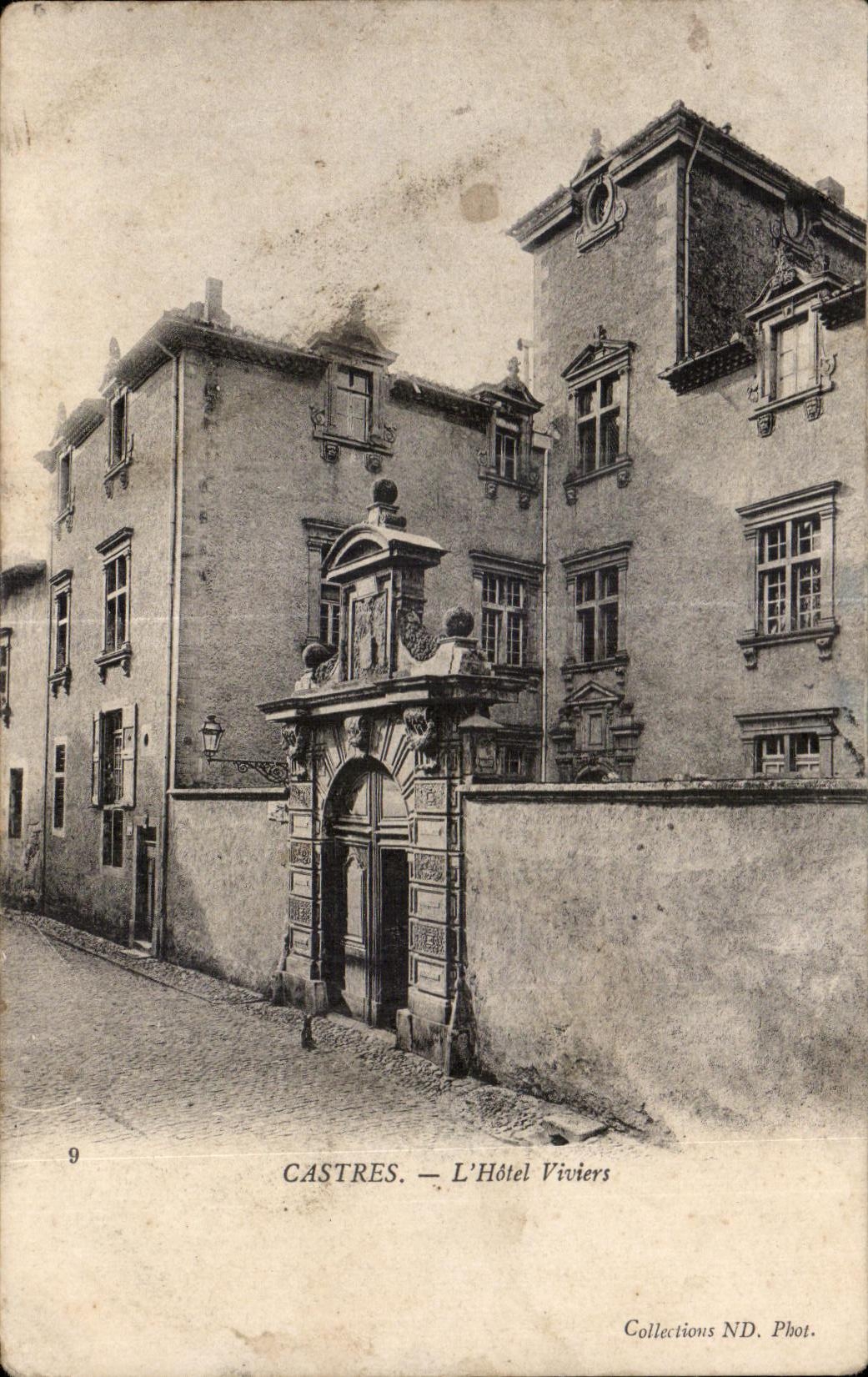 CPA Castres Hotel Fish ponds