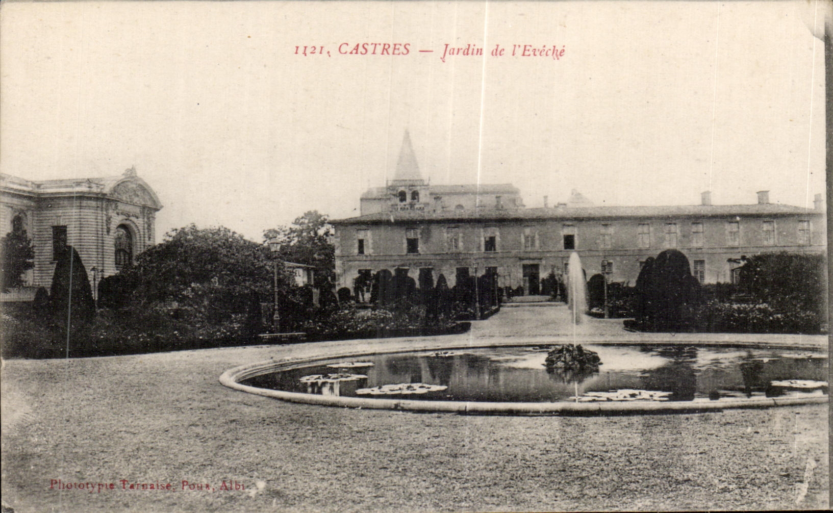 CPA Castres Garden of Eveche