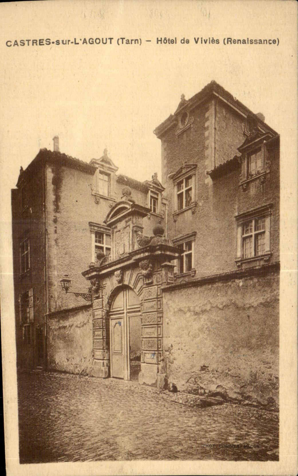 CPA Castres on Agout Tarn Hotel of Vivies