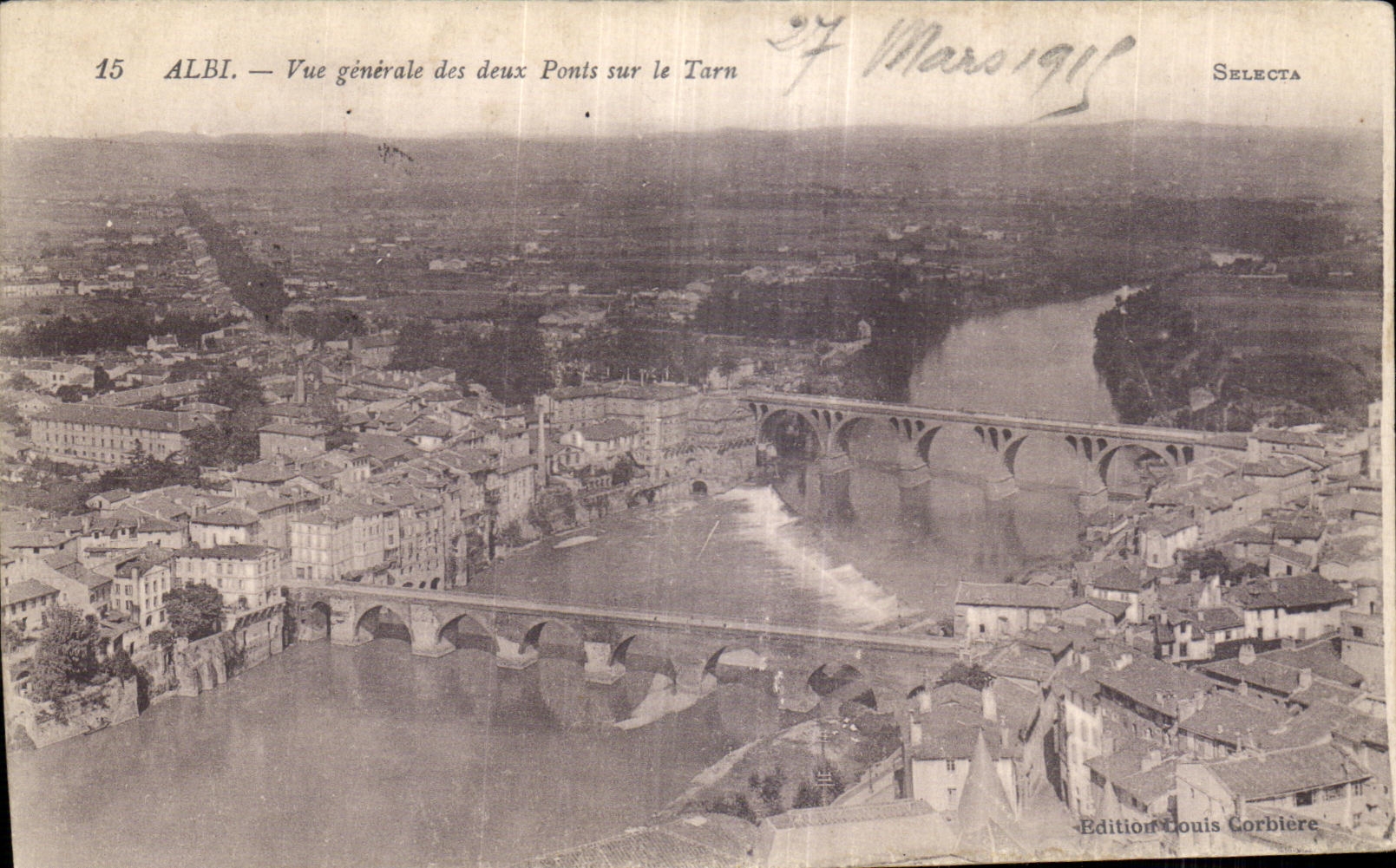 Opinion de CPA Albi de los dos puentes en el Tarn