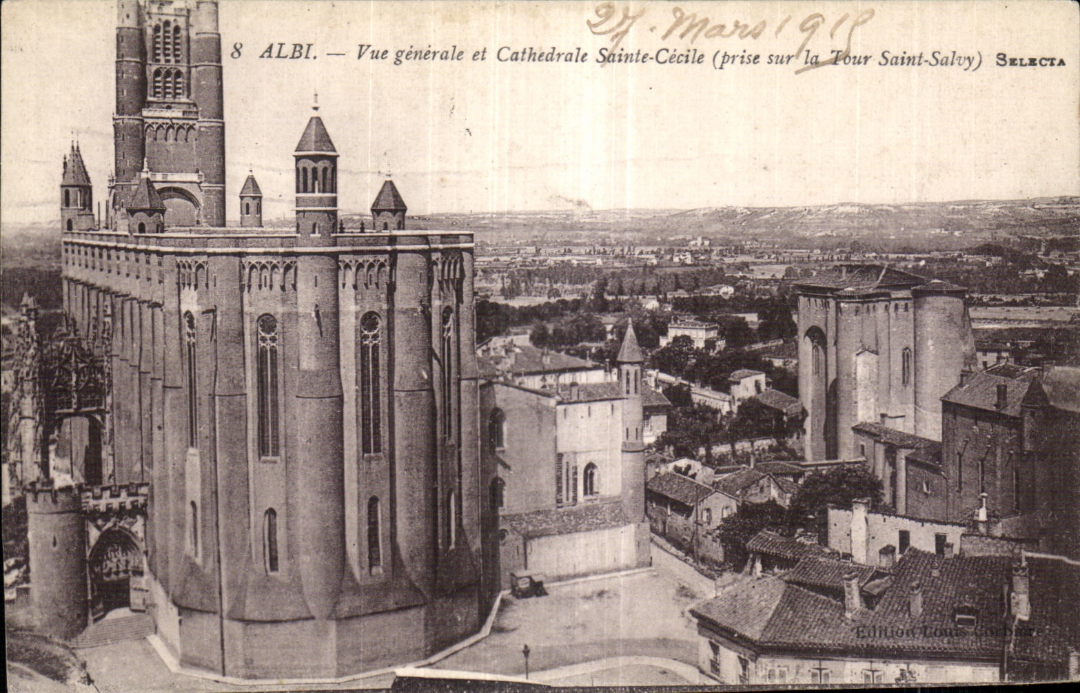 Opinion y catedral Sainte Cecile de CPA Albi