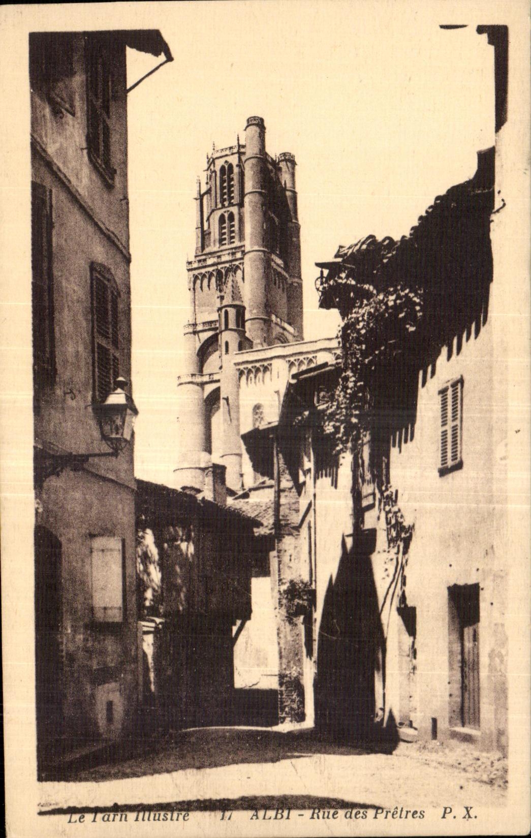 CPA el Tarn ilustra la ruda de Abli de los sacerdotes