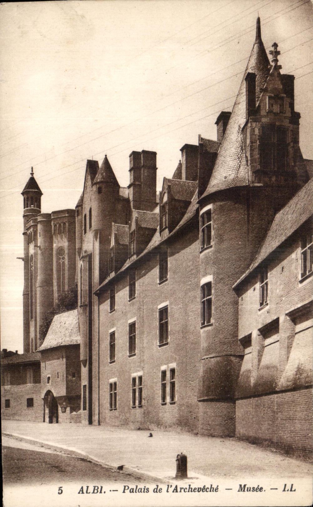 Paladar de CPA Albi del museo del palacio del arzobispo