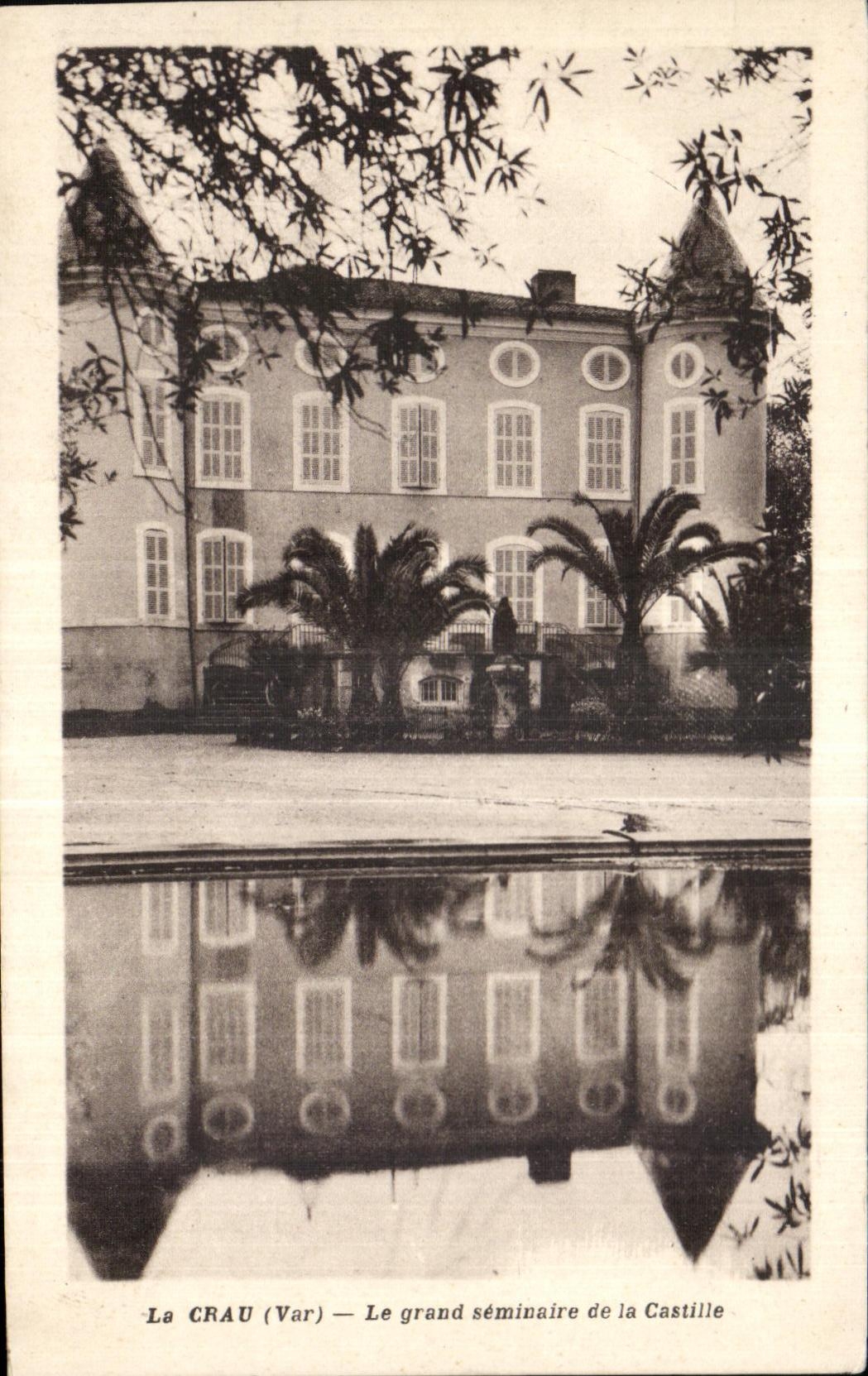 CPA La Crau Le Grand seminatire de la Castille