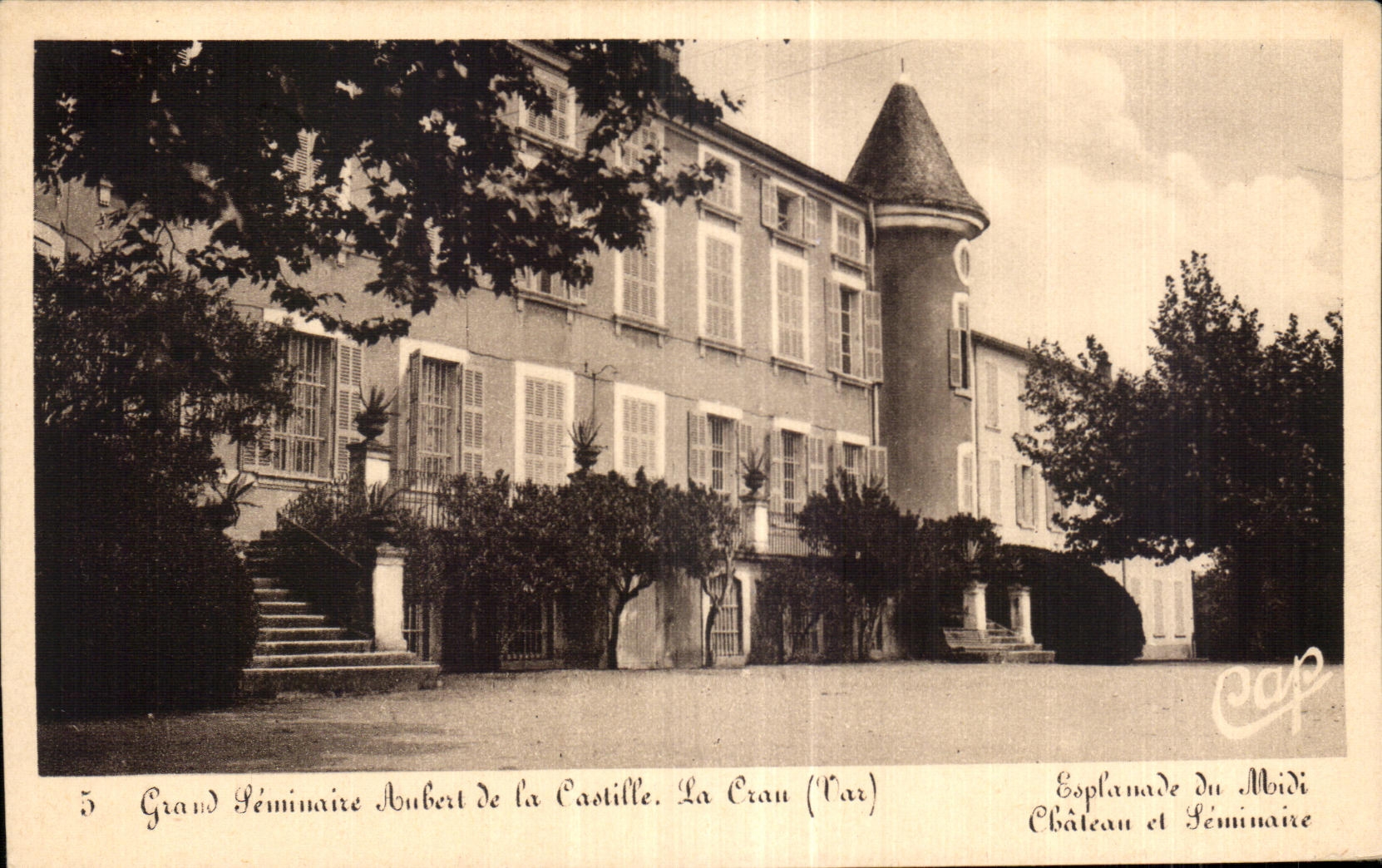 CPA La Crau Le Grand seminatire de la Castille