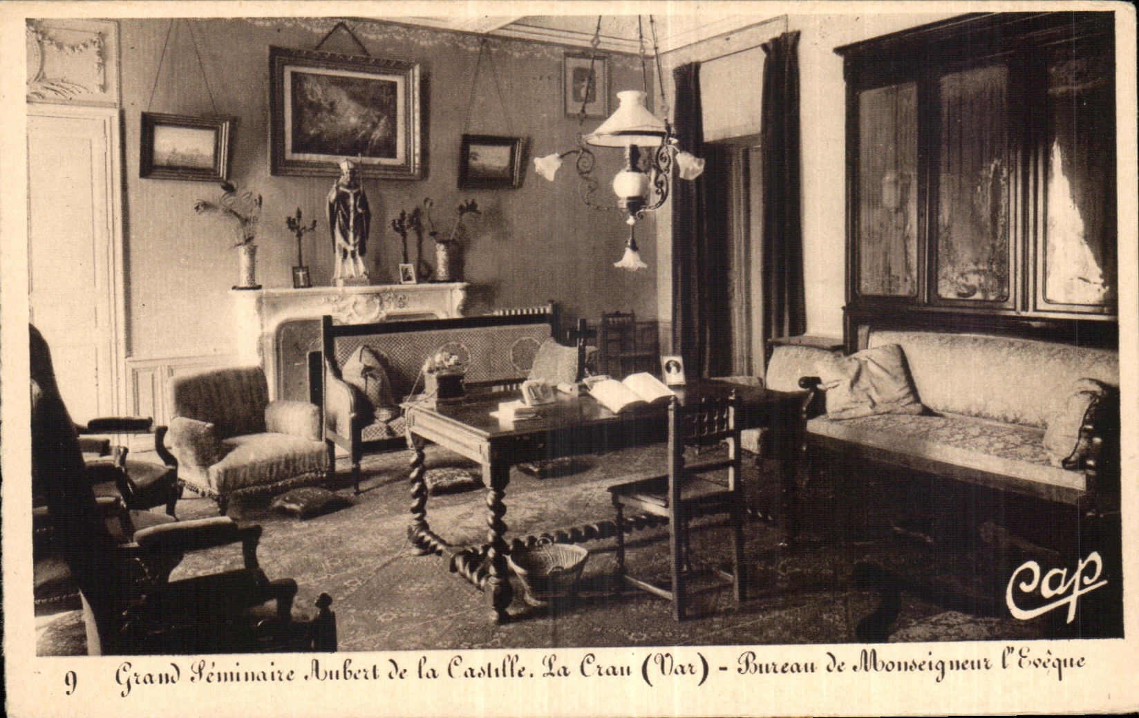 CPA La Crau Le Grand seminatire de la Castille