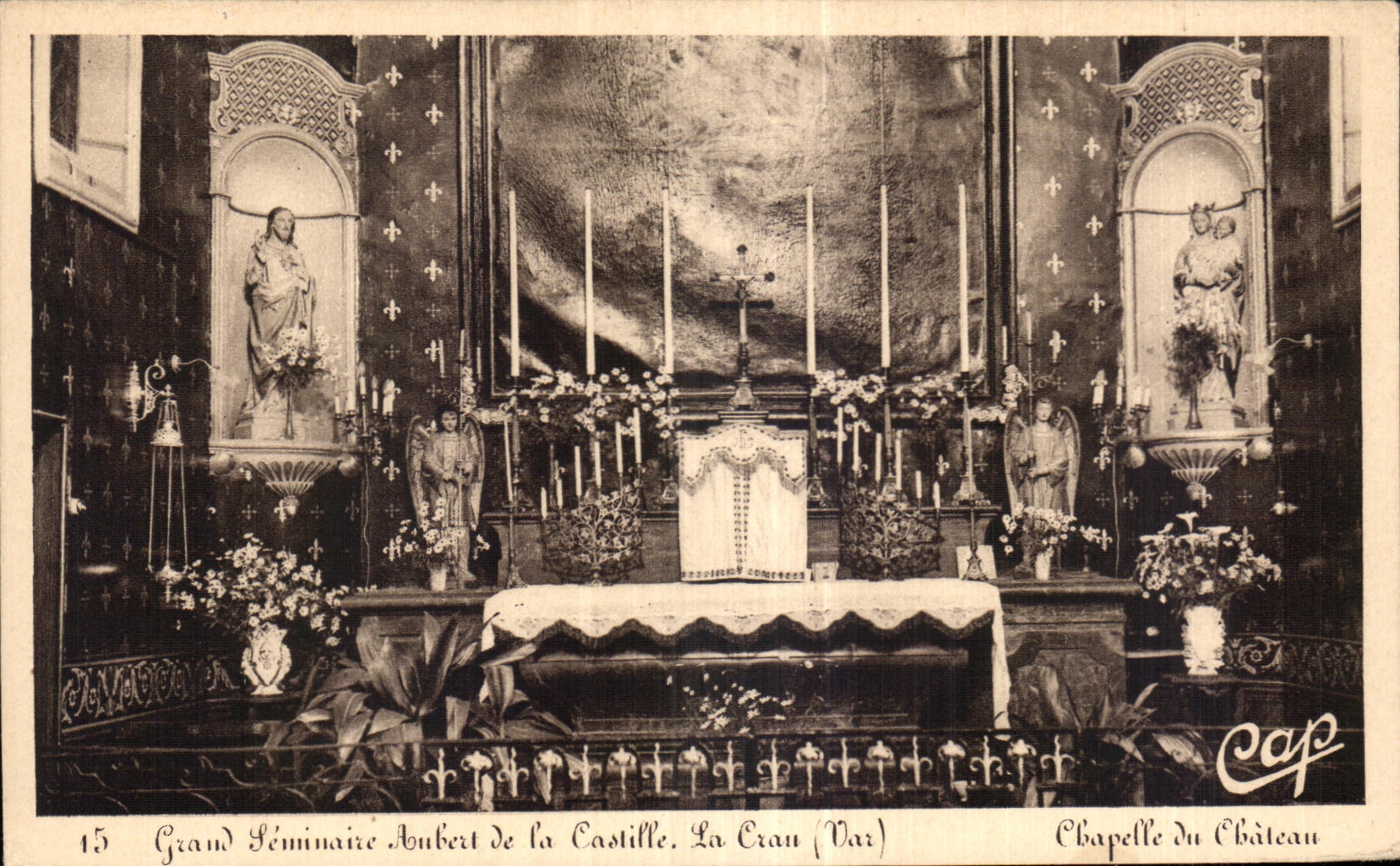 CPA La Crau Le Grand seminatire de la Castille