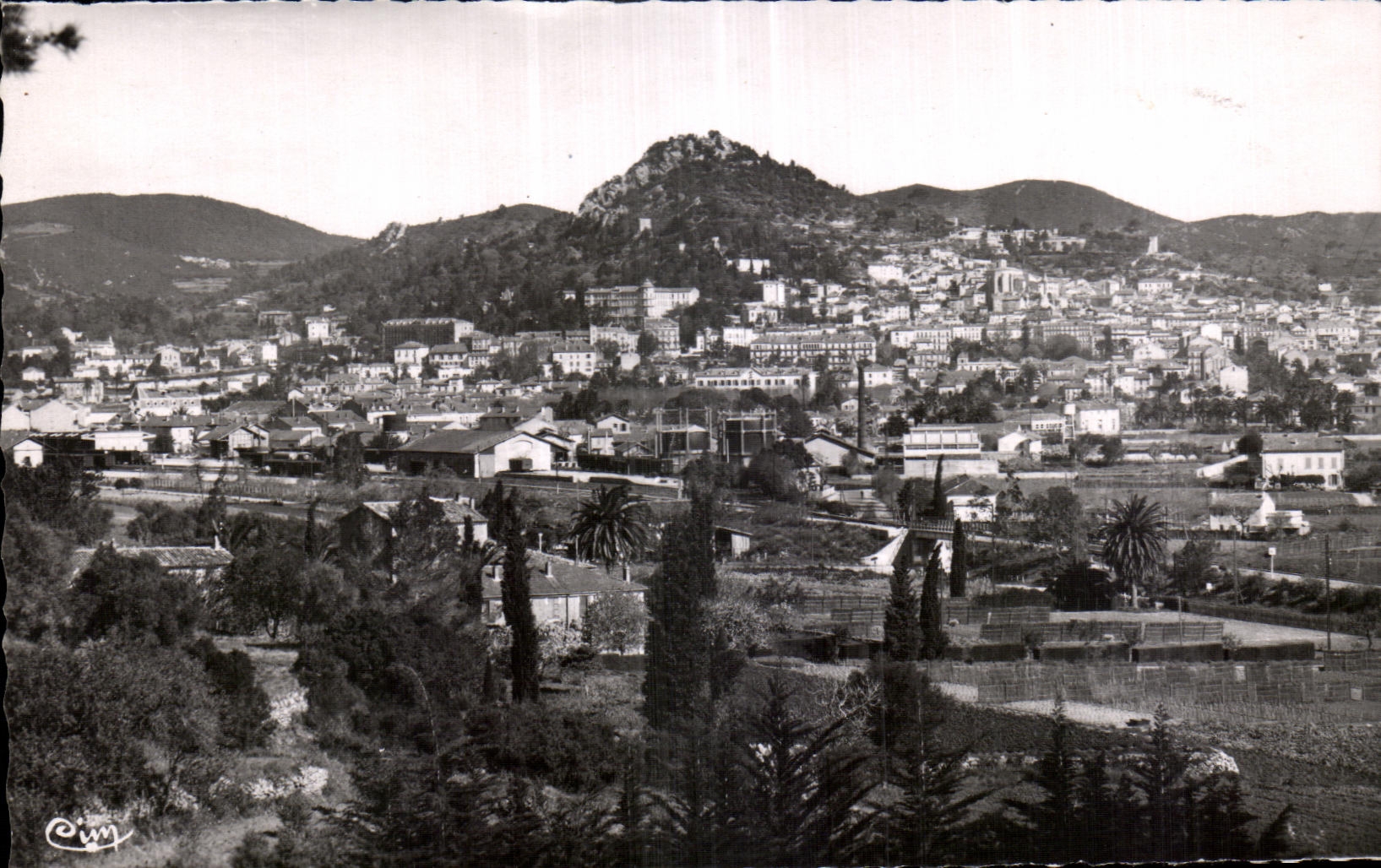 CPA Hyeres les Palmiers Var Vue Generale