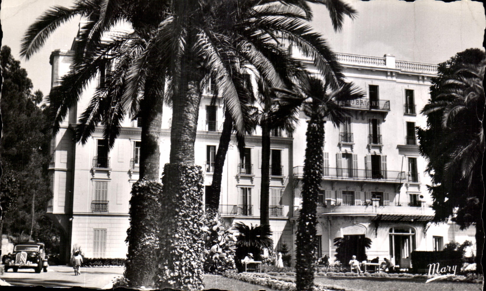 CPA Hyeres les Palmiers VarMaison de Repos Chateaubriand