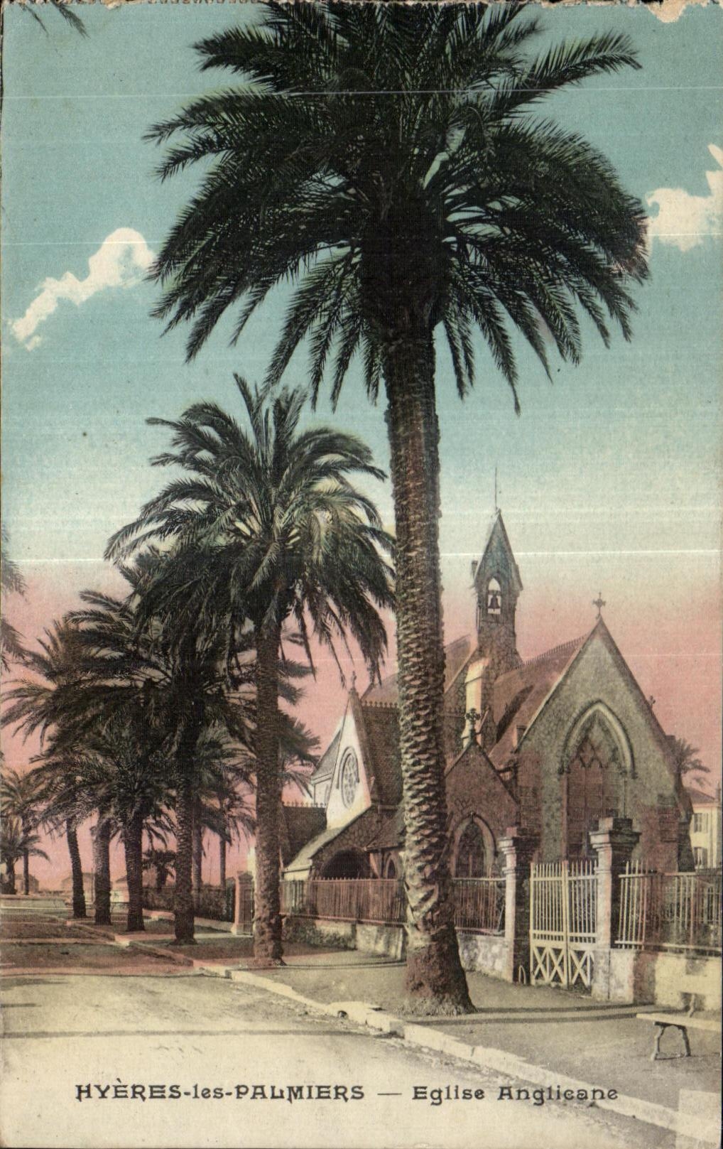 CPA Hyeres les Palmiers Eglise Anglicane