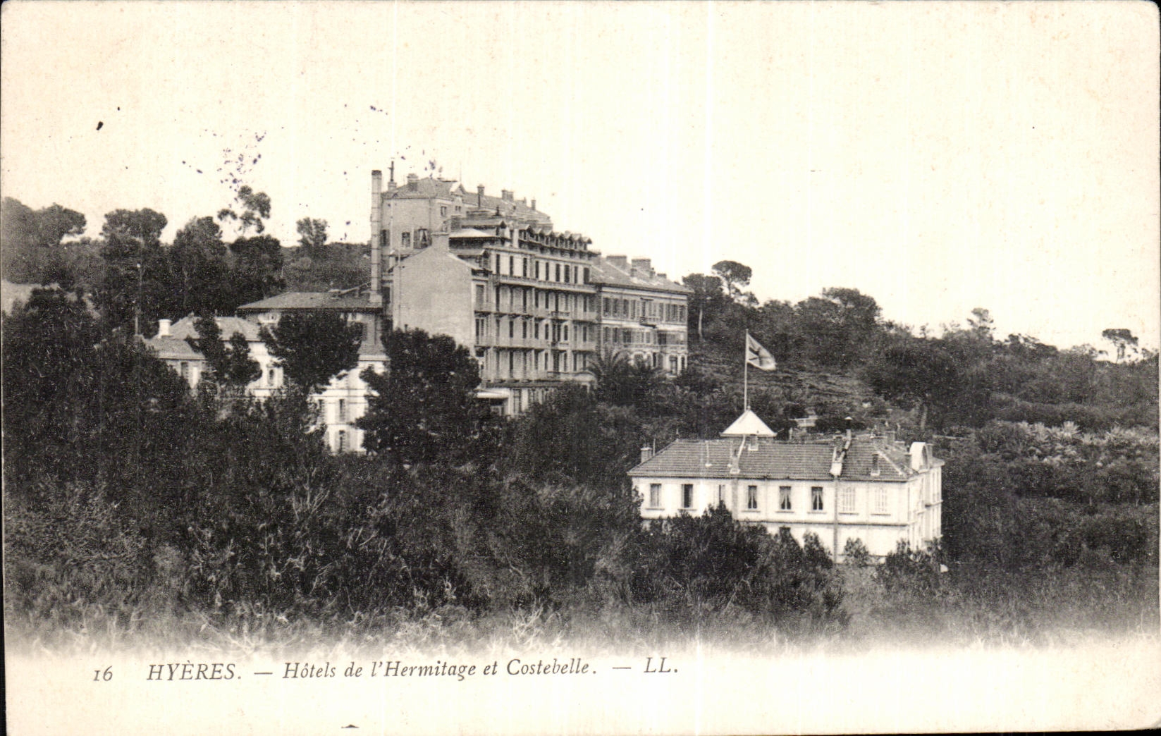 CPA Hyeres Hotel de l Hermitage et Costebelle