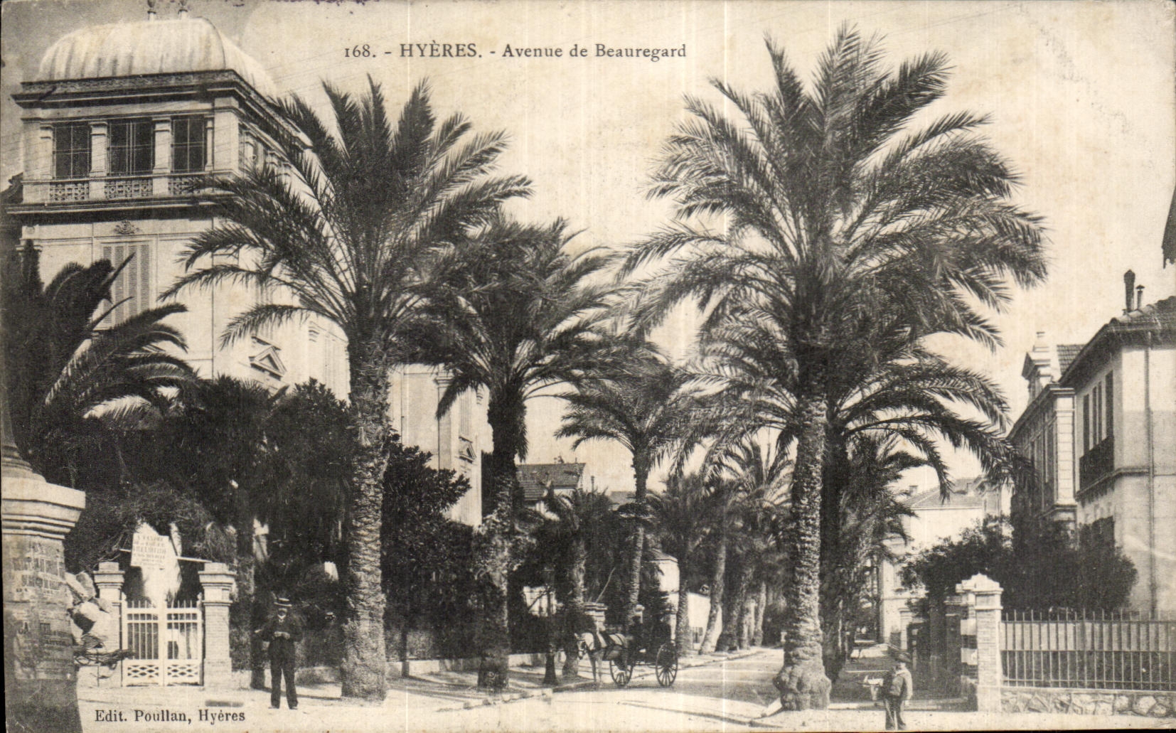 CPA Hyeres Avenuv de Beaugard