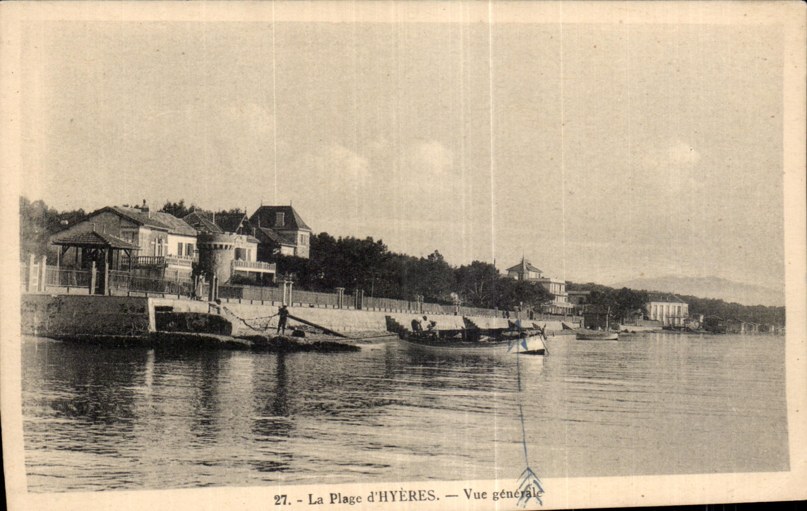 CPA La Plage d Hyeres Vue Generale
