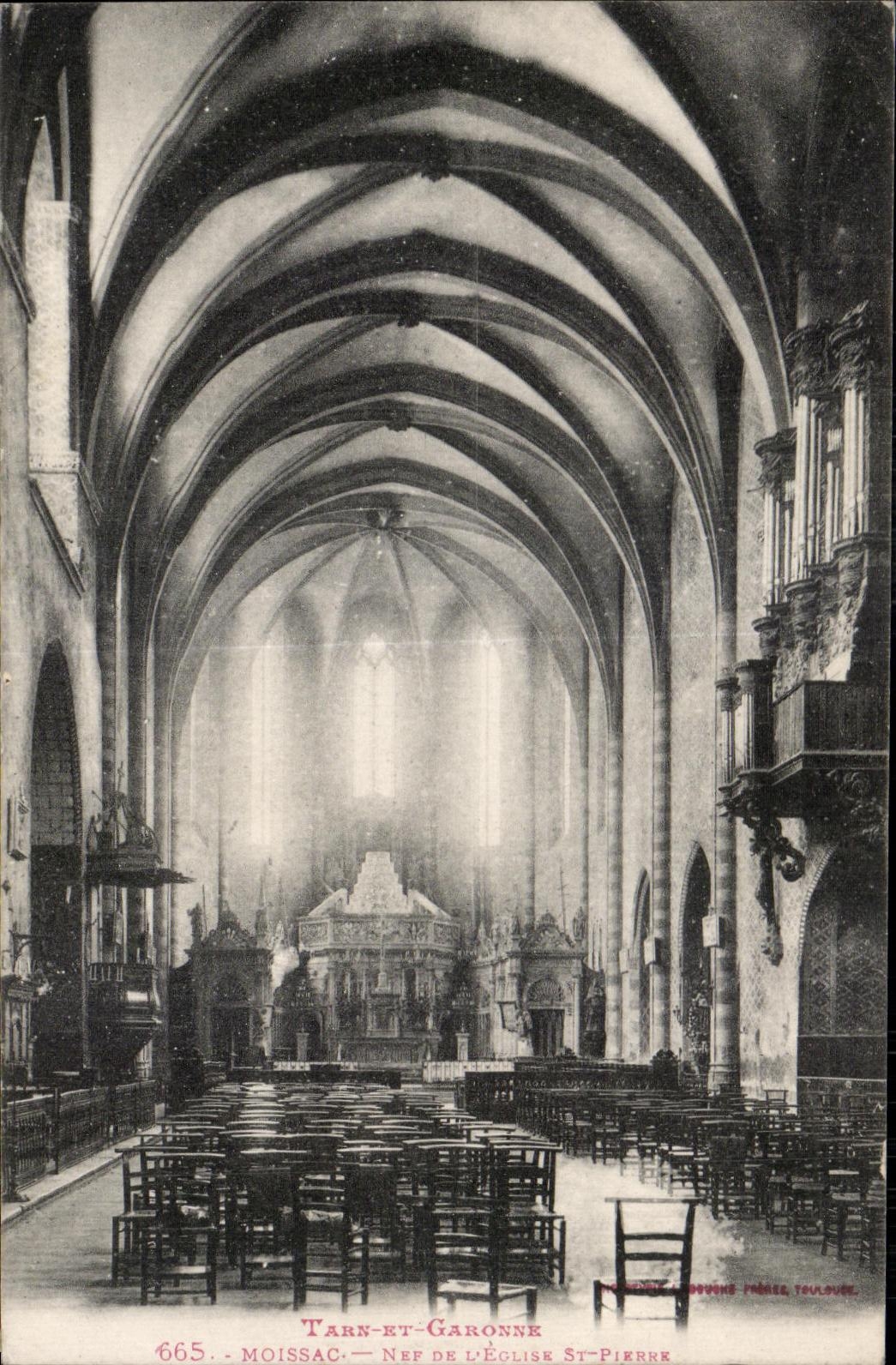 CPA Tarn And the Garonne Moissac Ner Of Church St Pierre