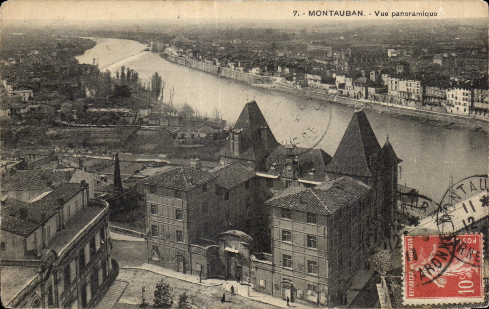 CPA Montauban Panoramic View