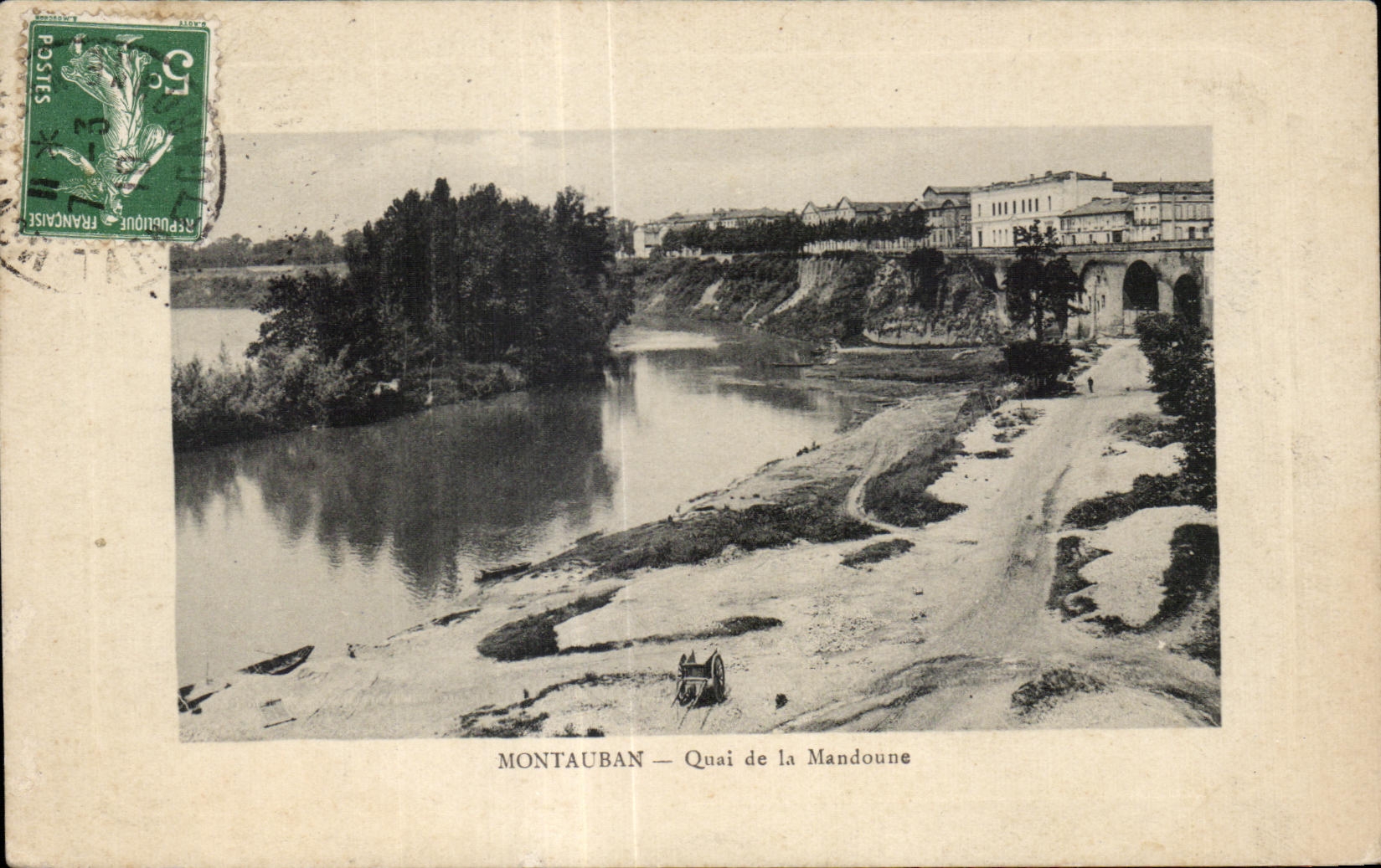 CPA Montauban Quay de Mondoune