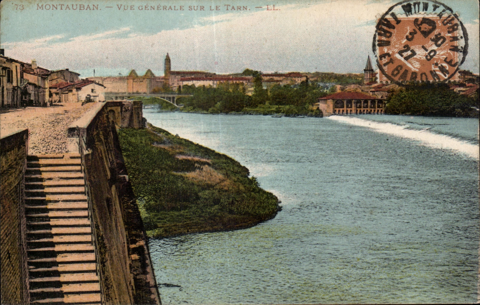 CPA Montauban View on the Tarn