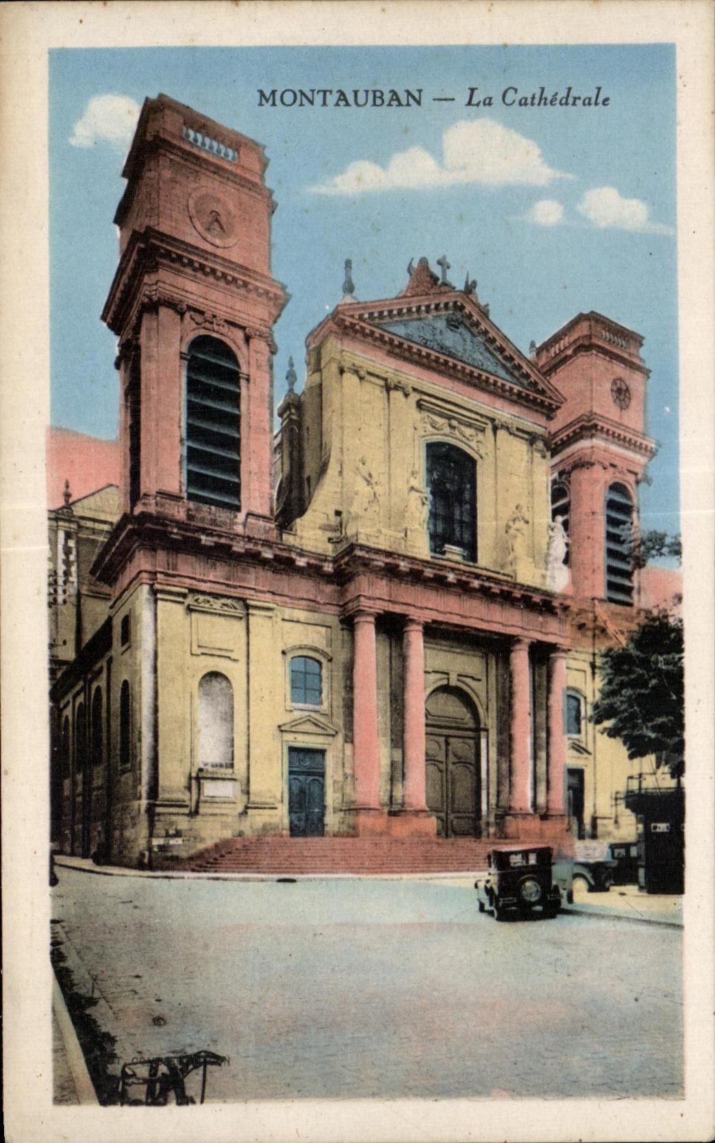CPA Montauban la catedral