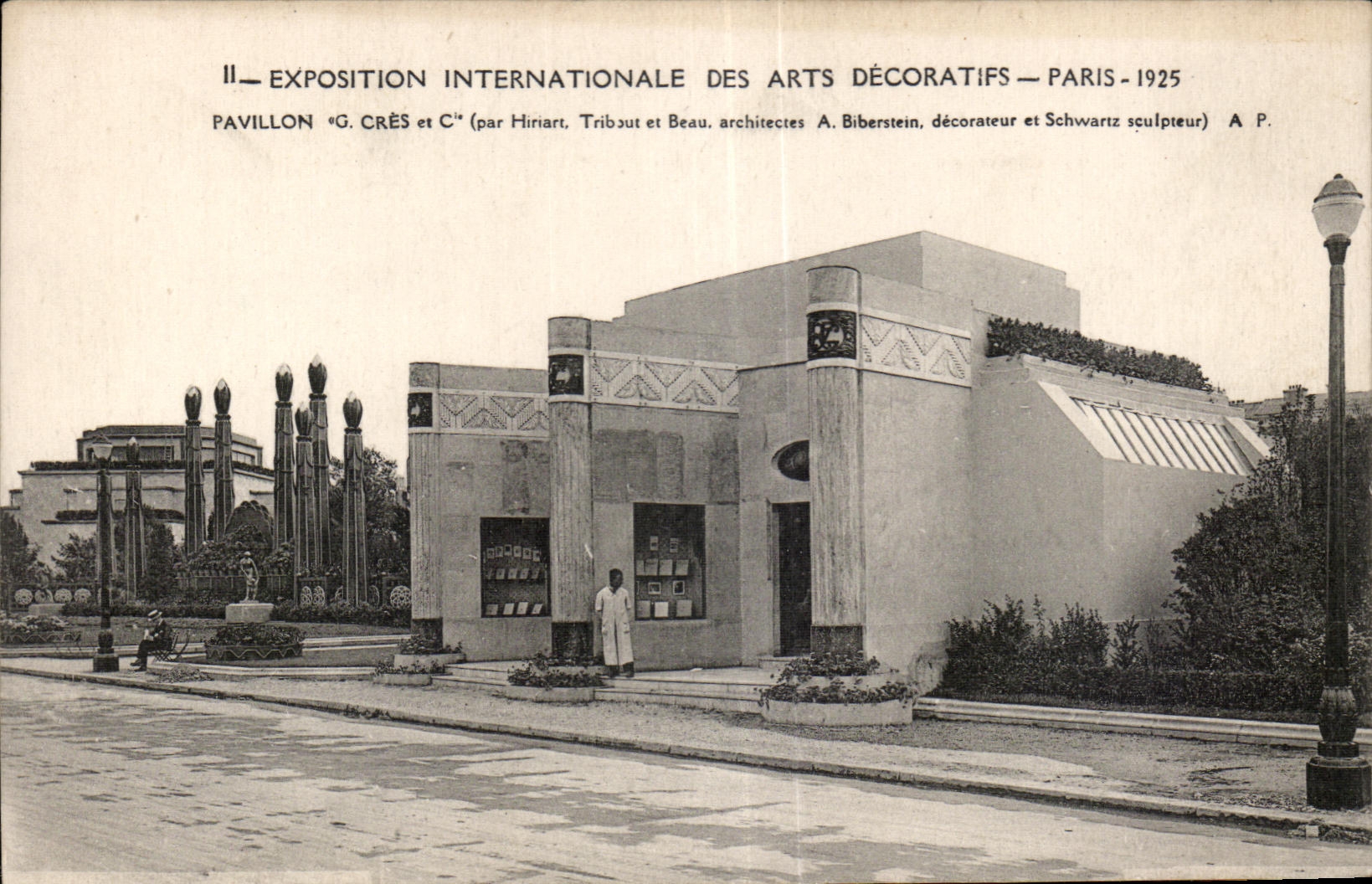 CPA Exposition Internationale dea Arts Decoratifs Paris 1925 Pavillon G Cres