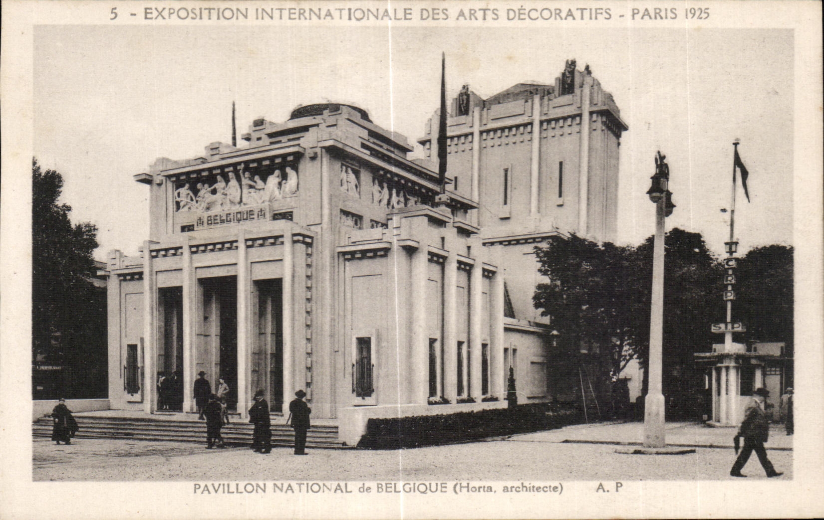 CPA Exposition Internationale des Arts Decoratifs Paris 1929 Pavillon National de Belgique