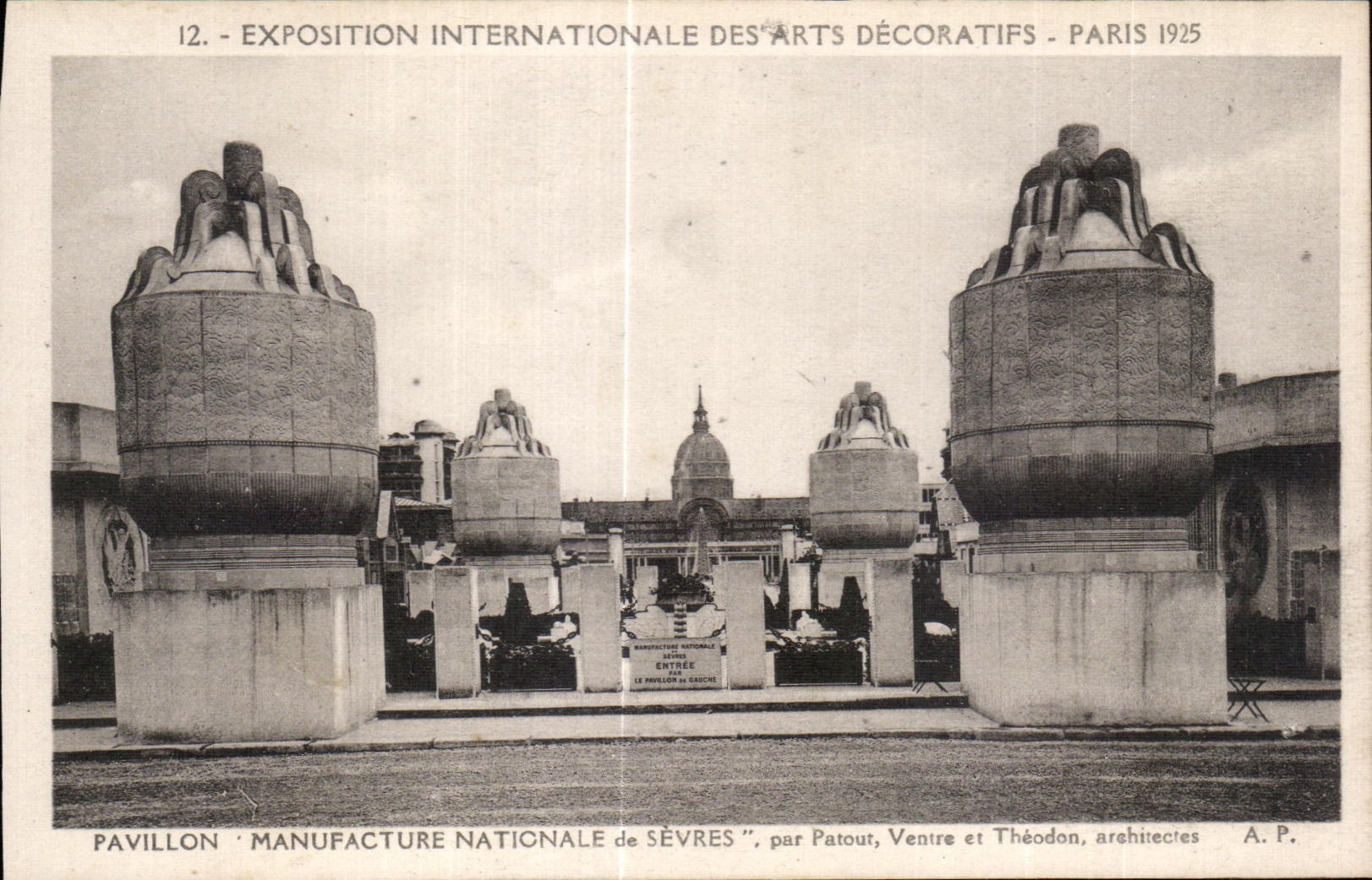 CPA Exposition Internationale des Arts Decoratifs Paris 1925 Pavillon Manufacture de Sevres