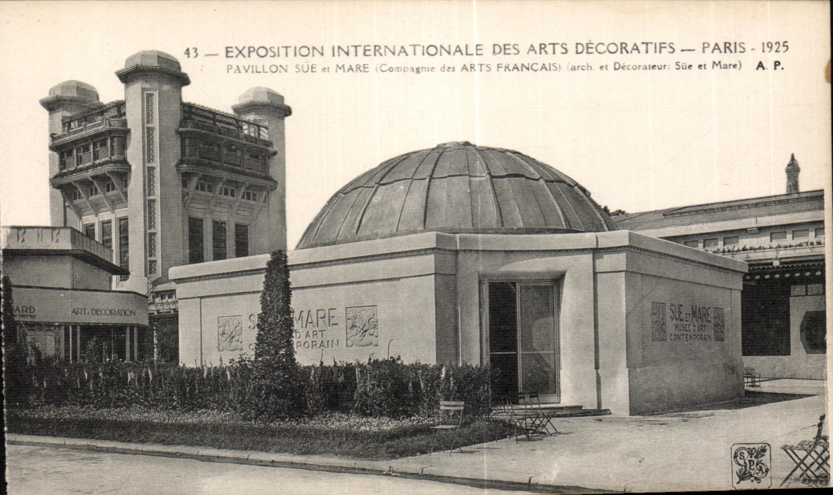 CPA Exposition Paris Des Arts Decoratifs Pavillon de Tissus et des Etoffes