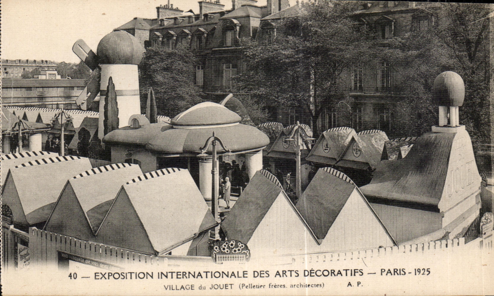 CPA Exposition Paris Des Arts Decoratifs Villace du Jouet