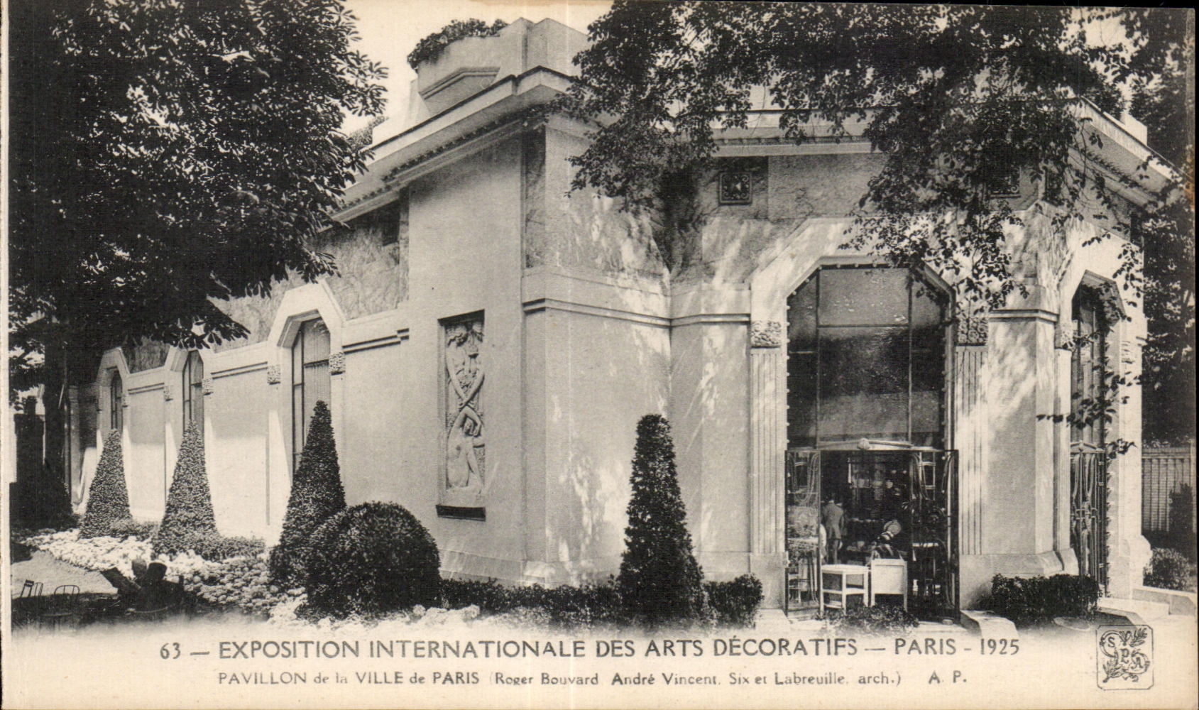 CPA Exposition Internationale des arts Decoratifs Paris 1925 Pavillon de la Ville de Paris