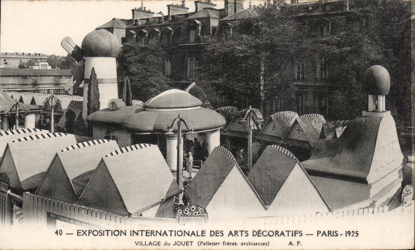 CPA Exposition Internationale des arts Decoratifs Paris 1925 Village du Jouet