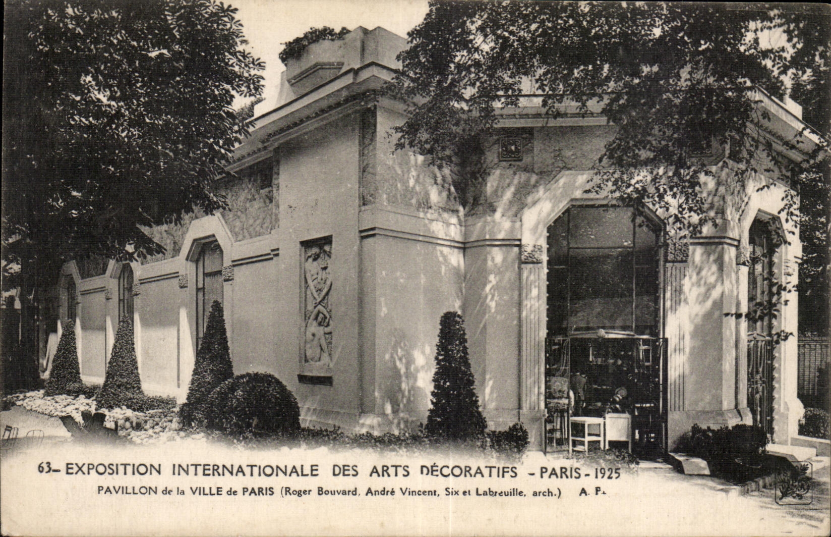 CPA Exposition Internationale des arts Decoratifs Paris 1925 Pavillon de la Ville de Paris