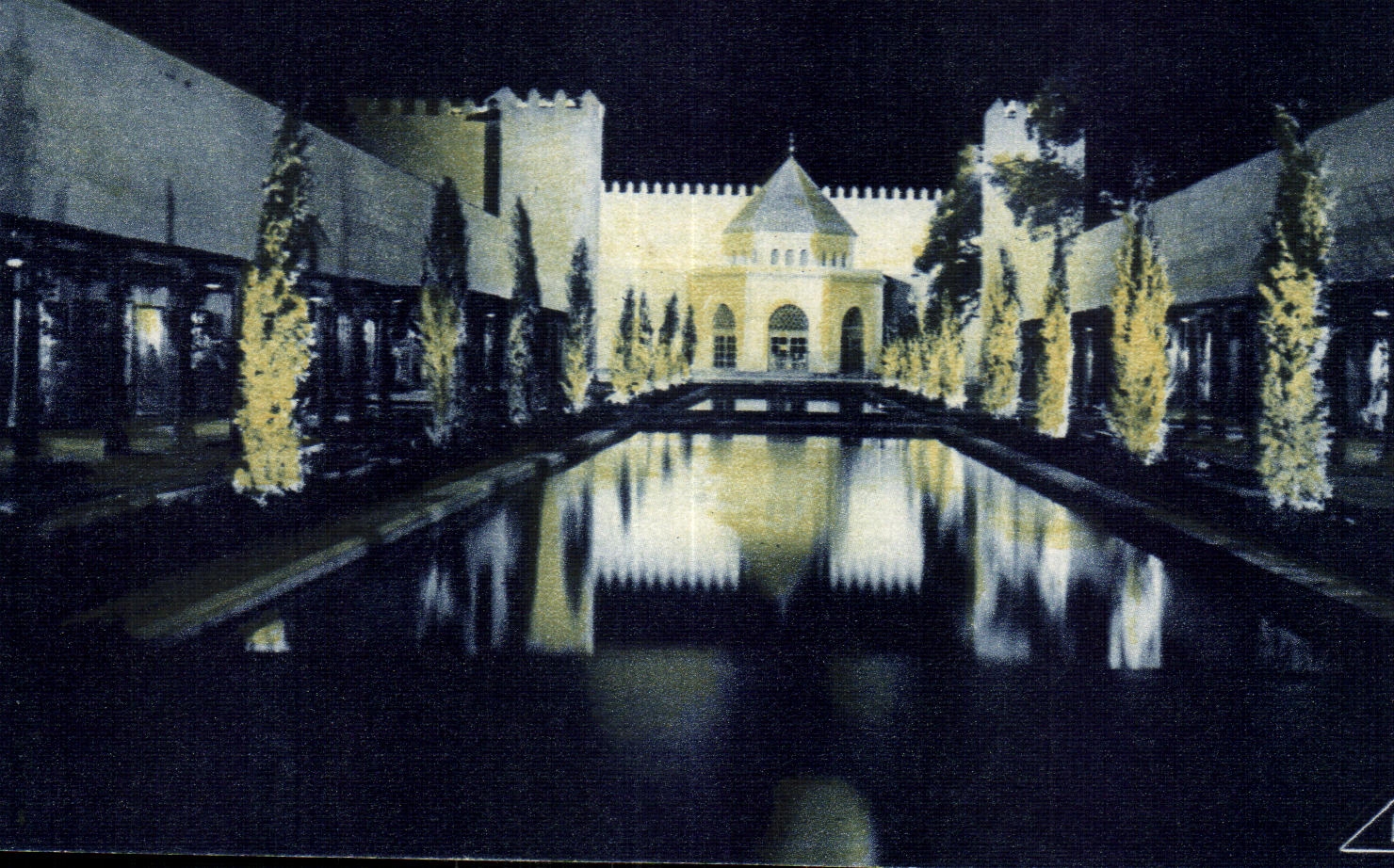 CPA Pavillon da Maroc Vue de NUIT