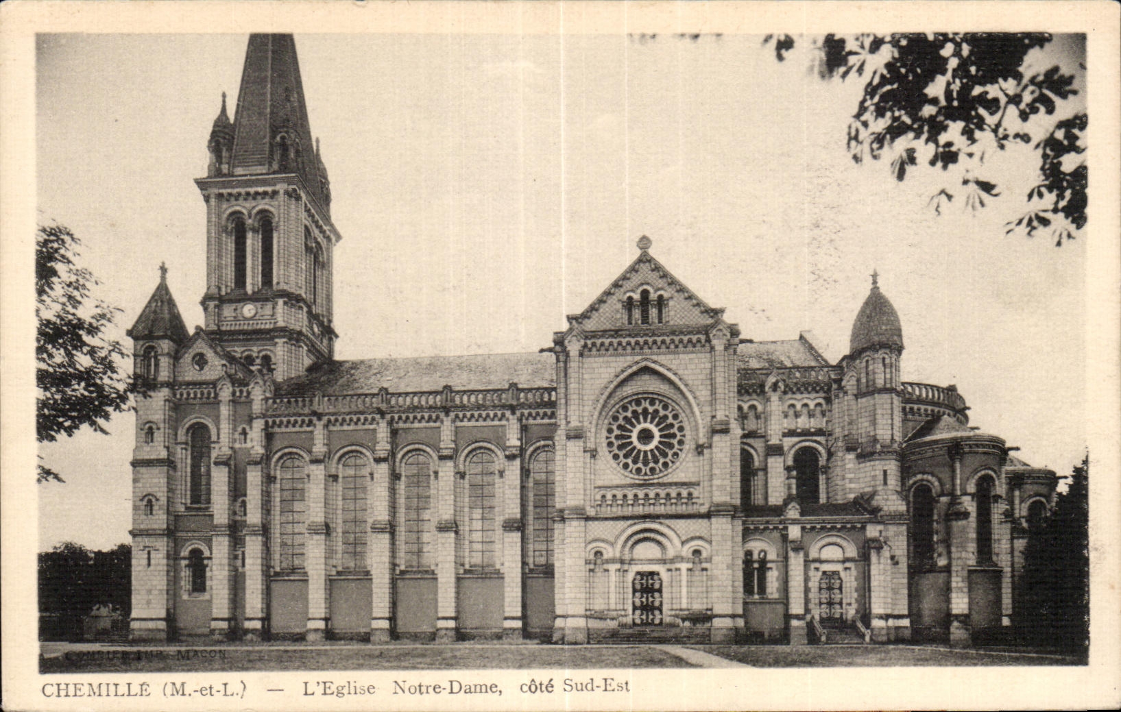 CPA Chemille M and Notre Dame Church